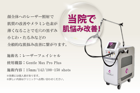 さわやか内科クリニック レーザーフェイシャル 受診券(1枚)(1593)