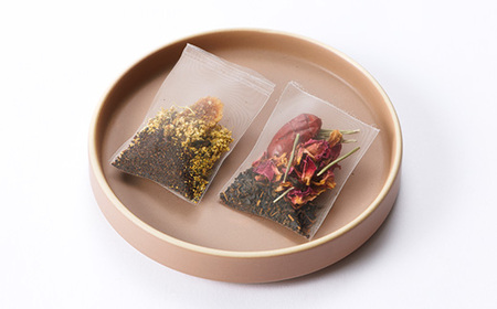 有機素材ローズなつめ紅茶＆いちじく紅茶　紙パック2個セット　【ラッピング付き】【1498834】