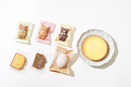 アンジュール自慢のベイクドチーズケーキと焼き菓子セット【0585】