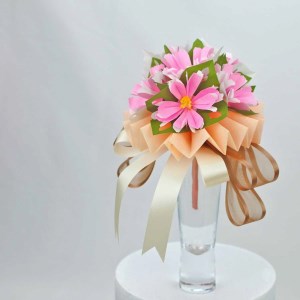 秋のお花 [コスモスブーケ] 手作りブーケキット・親子で作れる動画付き【0485-0487】