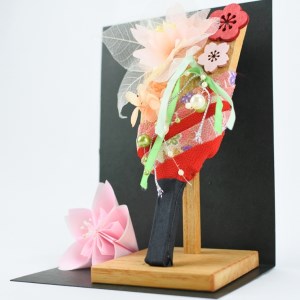 桜まつり [さくらの羽子板] 手作りキット・親子で作れる動画付き【0496】