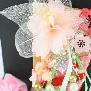 桜まつり [さくらの羽子板] 手作りキット・親子で作れる動画付き【0496】