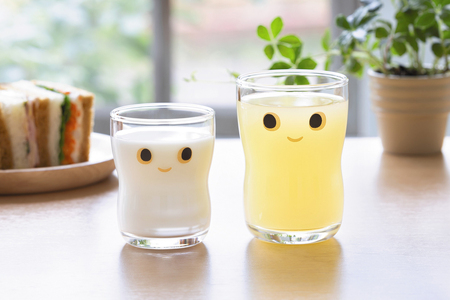 つよいこグラスNICO (S) 3個｜コップ カップ 子供 食器 アデリア 石塚硝子 【0527】