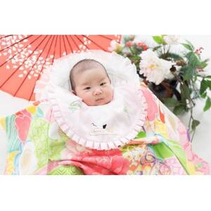 お宮参り スタジオ撮影・全データ付き(お宮参り対象者1名様)【1387175】