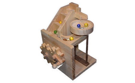 おもちゃ 手作り 木のおもちゃ ビー玉からくり 階段トルネード からくり 玩具 赤ちゃん 子供 雑貨