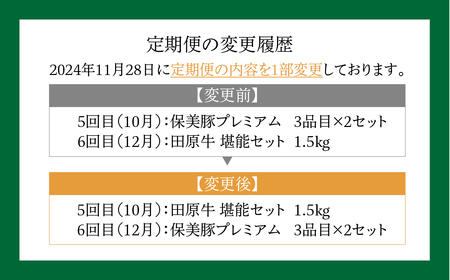【定期便】どうまい定期便 プレミアム 全6回