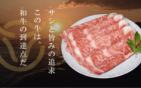 伊良湖黒牛 A5ランク ロース すきしゃぶ用 スライス 400g