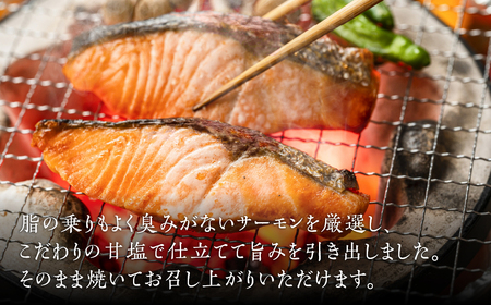 ふくい名水サーモン 切身 2パック 甘塩仕立て サーモン 鮭