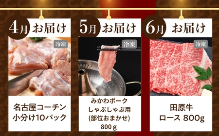 【定期便】どうまい定期便 12回 肉コース
