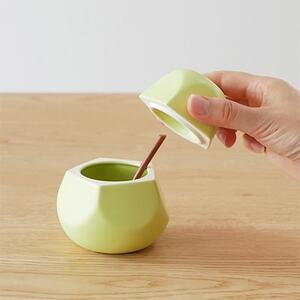 洋梨の形のシュガーポット poire ラ・フランス【ttyokzk ceramic design】_雑貨・日用品 キッチン用品 _【1096312】