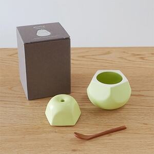 洋梨の形のシュガーポット poire ラ・フランス【ttyokzk ceramic design】_雑貨・日用品 キッチン用品 _【1096312】