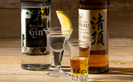 カートン入愛知クラフトジン40度・カートン入愛知クラフトウイスキー45度2本セット_酒・アルコール 酒・アルコール ウイスキー _【1115190】