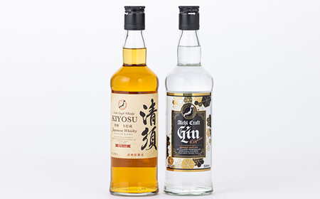 カートン入愛知クラフトジン40度・カートン入愛知クラフトウイスキー45度2本セット_酒・アルコール 酒・アルコール ウイスキー _【1115190】