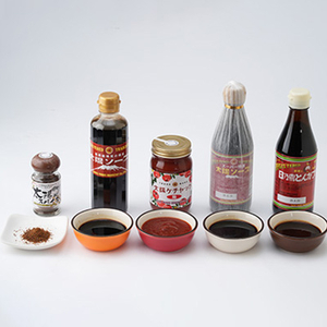 太陽ソース4種+スパイスセット_調味料 ケチャップ    調味料   _【1427270】