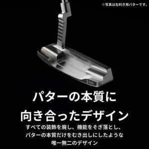 ゴルフ パター レフティ「MUQU ZERO PUTTER」 カバー 付 ゴルフクラブ_雑貨・日用品 ゴルフ用品 スポーツ・アウトドア用品 _【1583818】