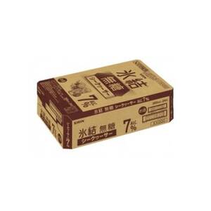 キリン 氷結無糖 シークヮーサー 7% 350ml 24本 1ケース 缶チューハイ【1639628】