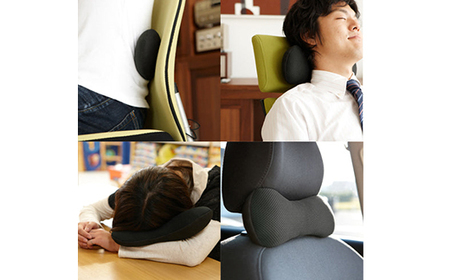 ネックピロー お昼寝 枕 ジムナストミニ  日本製 机の上やキャンプで使えるコンパクトまくら【1016723】