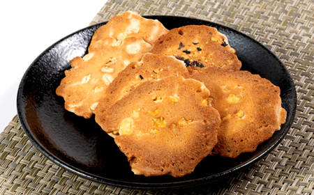 【烏森せんべい】こだわり煎餅半缶入り　126枚詰め合わせ【1017955】