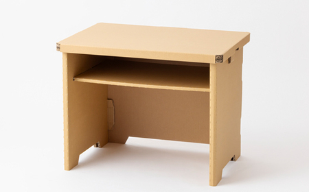 【段ボール製】 幼児向けデスク&チェア 『らくデス』【1139439】