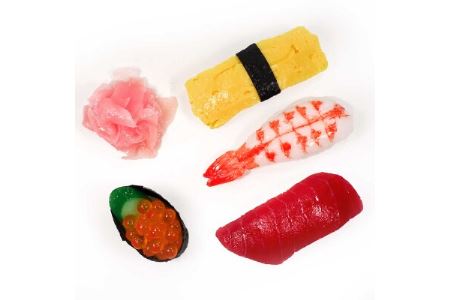 食品サンプルマグネット お寿司5個セット【1209960】