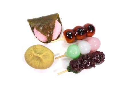 食品サンプルマグネット 和菓子5個セット【1209968】 | 愛知県弥富市