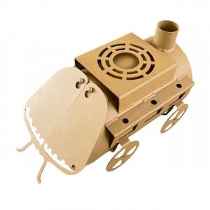 『焼却炉の鈴木工業』　薪ストーブ　D-51ロクマル　色:ベージュ【1580117】