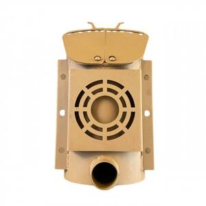 『焼却炉の鈴木工業』　薪ストーブ　D-51ロクマル　色:ベージュ【1580117】