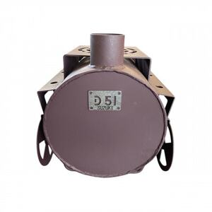 『焼却炉の鈴木工業』 薪ストーブ D-51ロクマル 色:パープル【1580161】