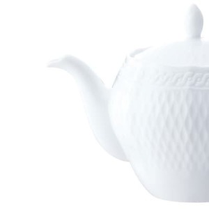 ノリタケ【シェール ブラン】ティーポット(小)(茶こし付)【1637776】