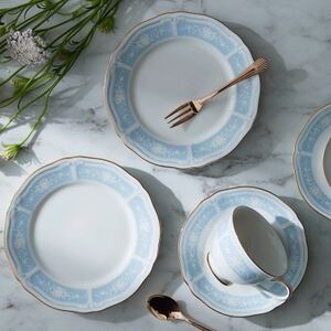 ノリタケ【レースウッドゴールド】カップ＆ソーサー(5客)【1637809】