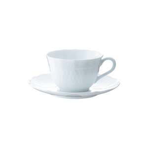 ノリタケ【シェール ブラン】カップ&ソーサーペア【1645280】