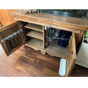 無垢水槽キャビネット【1380488】