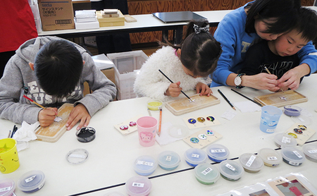 七宝焼制作 体験チケット 3,500円分 七宝焼作品作り 銘々皿 表札小 100分前後 釉薬 カジュアル 七宝焼 展示室 作業見学 服飾雑貨 送料無料 尾張七宝協同組合 愛知県 あま市