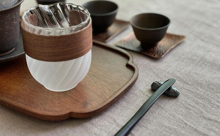 彫金 ピーナッツ箸置き1個 シルバー925 ペーパーウエイト 茶杓置き 蓋置