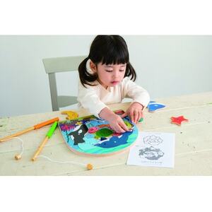 東郷町【公式キャラクターロゴ入り】2層パズルフィッシング【1563516】