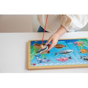 東郷町【公式キャラクターロゴ入り】磁石あそびフィッシングパズル【1563518】