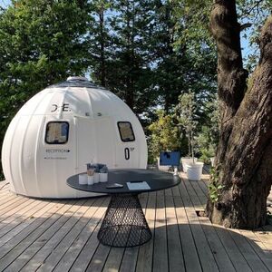 組み立て簡単なDIY型ドームハウス「EZ DOME HOUSE(イージードームハウス)」【配送不可地域：離島・北海道・沖縄県】【1546961】