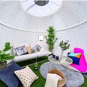 組み立て簡単なDIY型ドームハウス「EZ DOME HOUSE(イージードームハウス)」【配送不可地域：離島・北海道・沖縄県】【1546961】