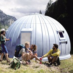 この大きさ、佇まい、圧倒的な存在感!DIY型ドームハウス「DOMANI(ドマーニ)」【配送不可地域：離島・北海道・沖縄県】【1563245】