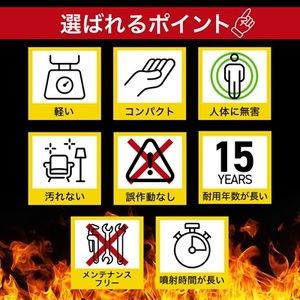 次世代の消火器具「FIRE SHOKA STICK(ファイヤーショーカスティック)」50秒【配送不可地域：沖縄県】【1578602】