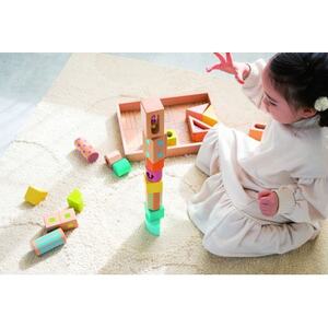 東郷町公式キャラクター【トッピィ】ロゴ入り音いっぱいつみきボリュームセット【1605329】