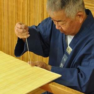 洗える＆消臭!天然素材の籐マット52x70【1146199】