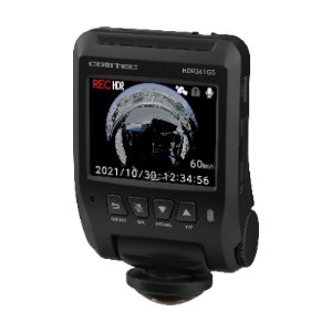 コムテック　GPS+360°カメラ搭載高性能ドライブレコーダー　HDR361GS【1255870】