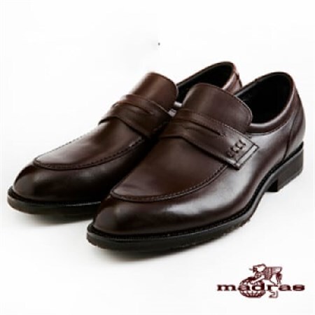 madras Walk(マドラスウォーク)の紳士靴 ダークブラウン 24.5cm MW5907【1394389】