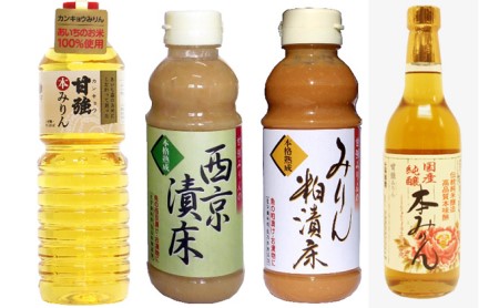 甘強みりん本格調味料6本セット