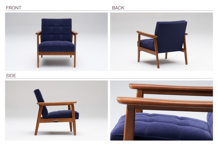 【カリモク60】HIGASHIURA limited Kチェア1シーター 巨峰