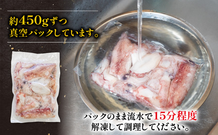訳あり 小イカ ( アカイカ ヒイカ ) 約2.25kg(450gx5パック) 不揃い 小分け 冷凍 刺身 セリから直送 ケンサキイカ ジンドウイカ【配送不可地域：北海道･沖縄県･離島】 [uotarou004]