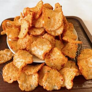 ラー油 せんべい 100g × 3 袋 えび せんべい 海老 煎餅 人気 おすすめ 豊浜 愛知県 南知多町