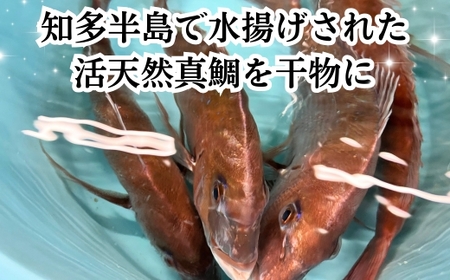 岬だより 大人気 天然真鯛の干物　中サイズ5枚セット [配送不可地域：離島]