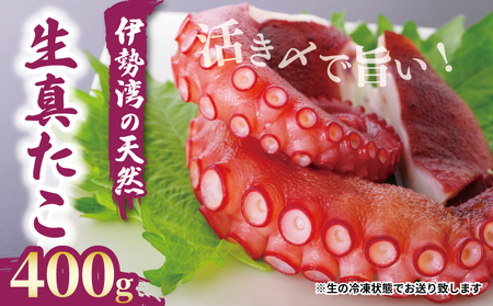 南知多産 活〆生真ダコ 400g まると水産